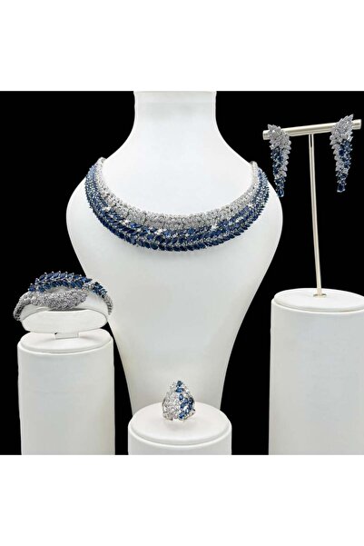 Generic Elegant zircon set, special edition, diamond precision, 5 pieces, col...