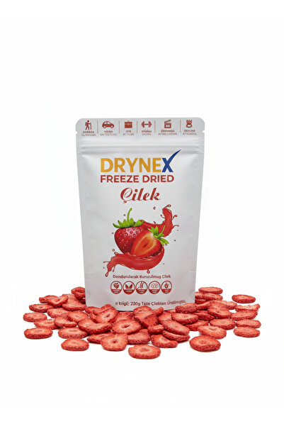 DRYNEX Dondurularak Kurutulmuş Çilek