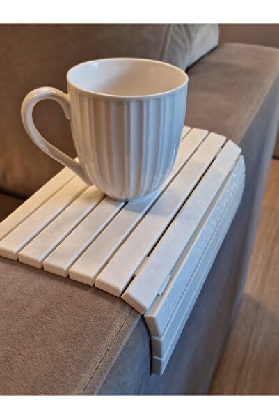 Gonulella Dekoratif Koltuk Kenarı Sehpası Yan Sehpa Amerikan Servis Koltuk Te...