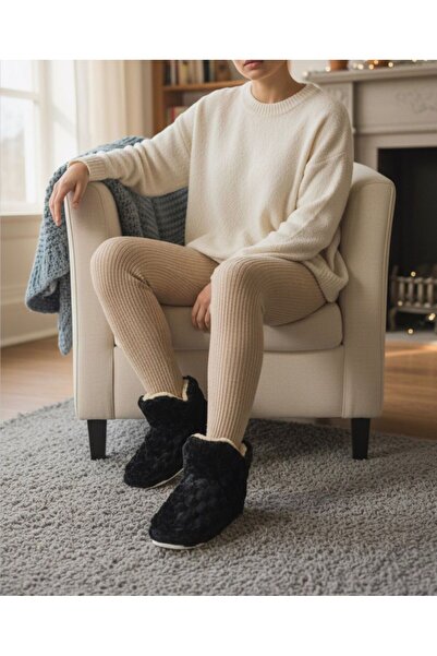 mustey Non-Slip Sole Slippers House Boots