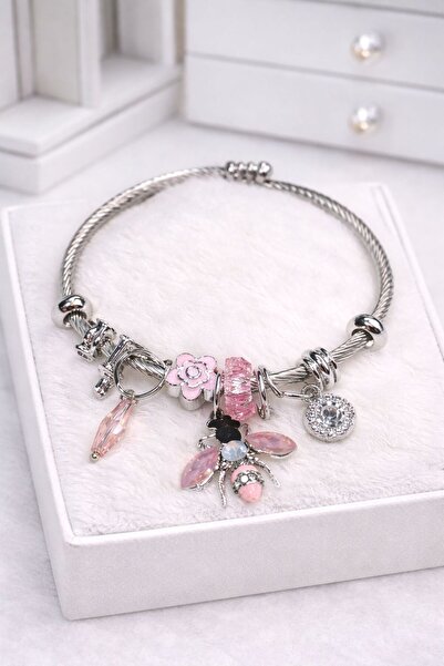 ZEMPERİ Bracelet Silver Color Charm Bracelet