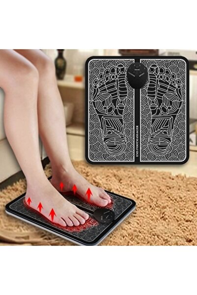 Ems Χαλί μασάζ ποδιών για γρήγορη χαλάρωση, βελτιωμένη κυκλοφορία, 6 λειτουργ...