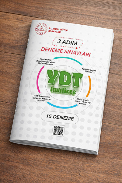 Yetsis Yayınları YDT İngilizce 3 Adım Deneme Sınavları