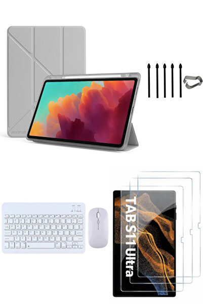 Covpor Samsung Galaxy Tab S11 Ultra Origami Case+Keyboard Mouse+S Pen Spare N...