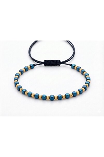 HANMADE Luxury Blue Gold Bracelet