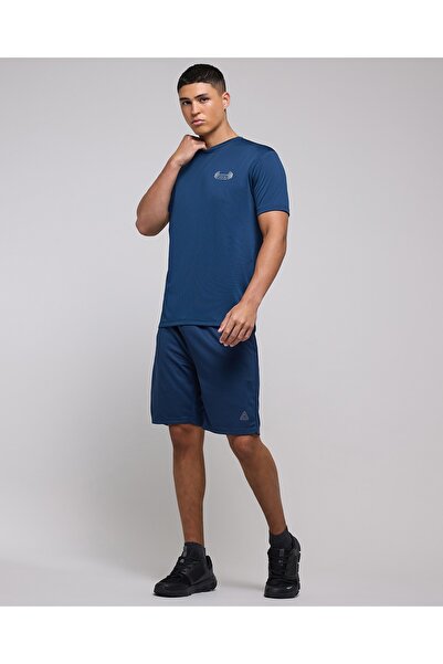 R&B Printed Active T-Shirt With Crew Neck And Short Sleeves