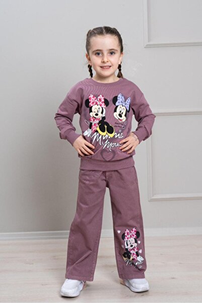 LİLLYPİCCA Детски комплект от две части с принт суитшърт, еластична талия и ш...