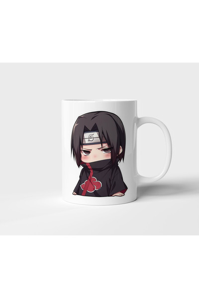 aknhediyelik Uchiha İtachi Naruto Anime Tasarım Kupa - Hediyelik Kupa - Baskı...
