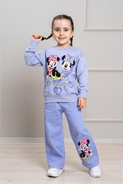 LİLLYPİCCA Детски комплект от две части с принт суитшърт, еластична талия и ш...