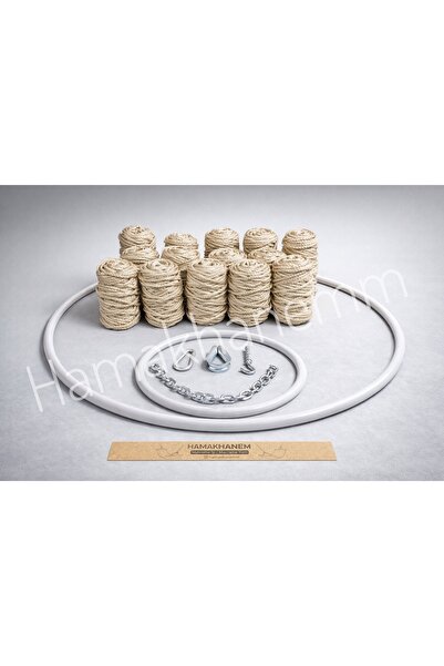 hamakhanemm 120+40 CM XL MAKROME SALINCAK YAPMA KİTİ 14 KG İP