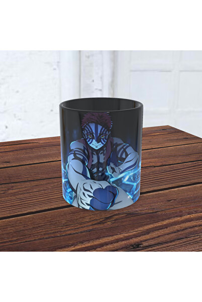 aknhediyelik Akaza Demon Slayer Anime Tasarım Kupa - Hediyelik Kupa - Baskılı...