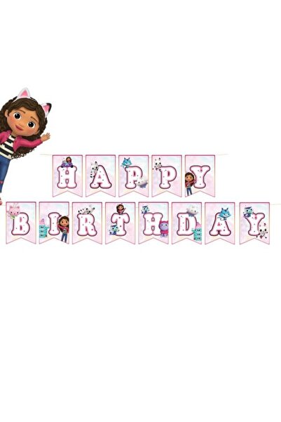 parti show Banner aniversar Gabby 12*180 cm