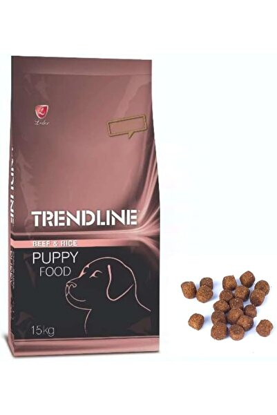 Trendline biftekli yavru köpek maması 15 kg