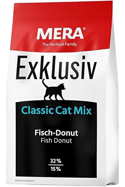 Mera Exklusiv Classic Cat Mix Balıklı Donut Kuru Mama 10Kg