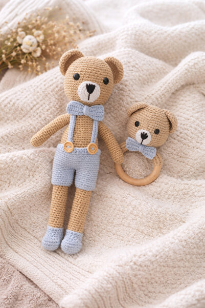 Amigurumim Yenıdoğan ikili amigurami set