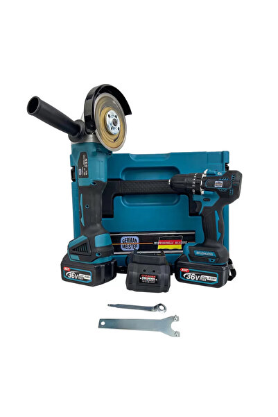 German Meister Set Drill and Screwdriver and Flex