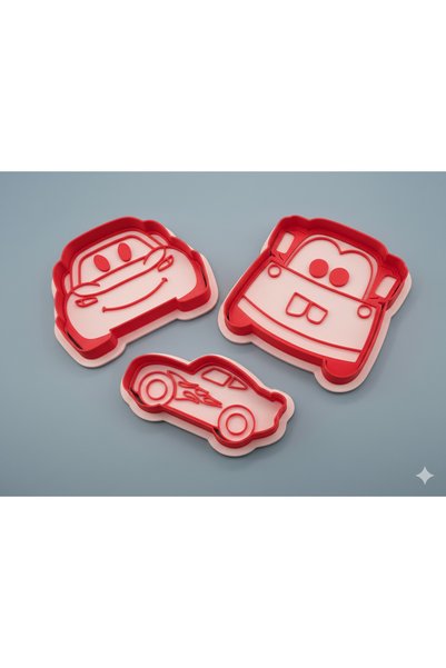 BNB ART Mcqueen Cookie Mold