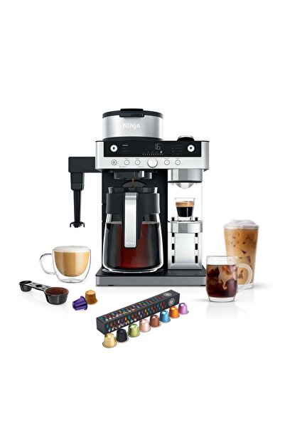 NINJA Prestige DualBrew - Hem Kapsül Hem Filtre Kahve Yapan Barista Makinesi