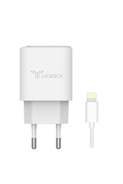 Lucatech iPhone 11 Pro / 12 / 13 Pro Max / 14 Pro uyumlu PD Lightning 35W Hız...