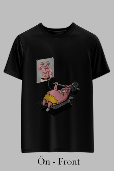 OXVİN Obična majica kratkih rukava sa printom "Bench Press"