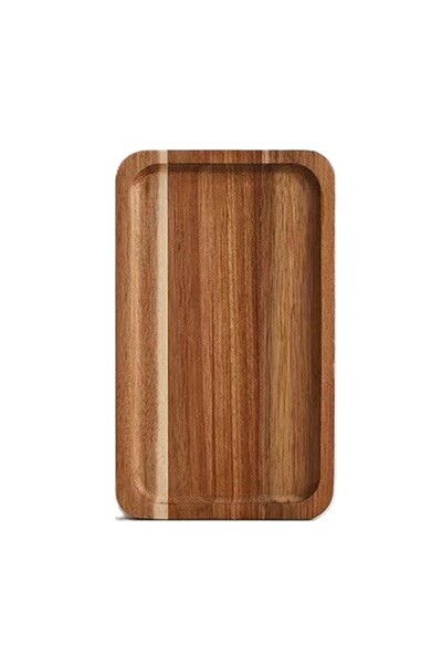 OEM Wooden Tray, OEM, Rectangular, for Food or Decoration, 25 x 15 x 1.5 cm, ...