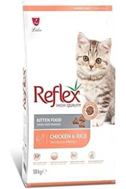 Reflex Kıtten Chıcken & Rıce Cat Food 10 kg