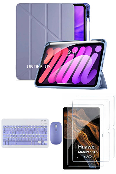 Covpor Huawei Matepad 11.5s / Air /11.5 Inç 2025 2023 Uyumlu Kılıf+Klavye Mou...