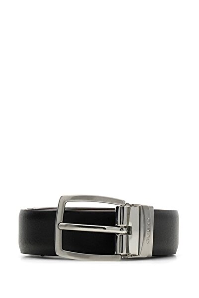 Guess Not Coordinated Men's Adjustable Double-Sided Leather Belt