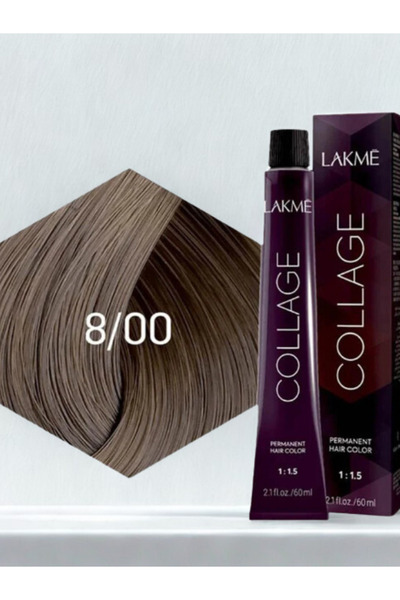 Lakme Collage صبغة شعر لاكمي Collage 8/00 – أشقر مكثّف – 60 مل