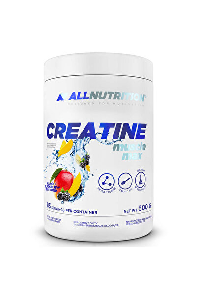 ALLNUTRİTİON Creatine Muscle Max 500g Mango Blackberry Flavour