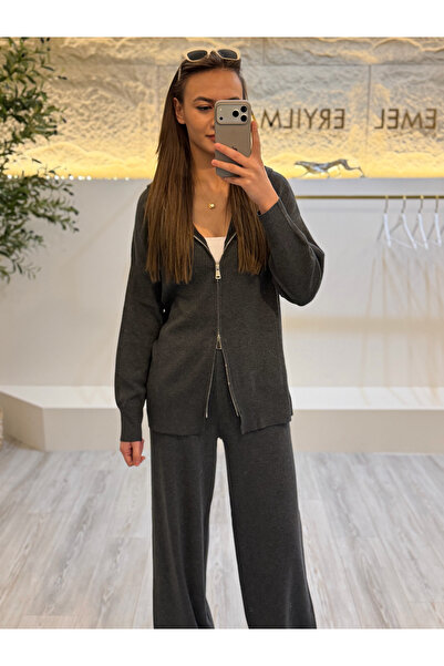 EMEL ERYILMAZ Çelik Örme Triko Eşofman Takımı