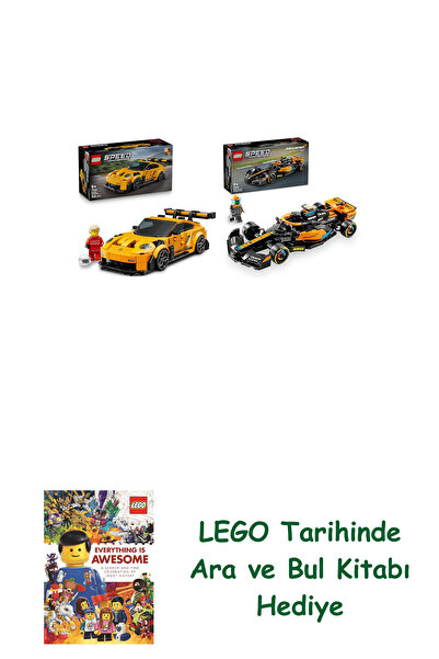 Bloomsbury مجموعة مركبات ليغو 18 (77239 + 76919) + هدية كتاب ليغو أرا آند بول