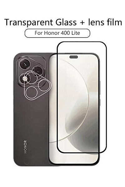 Generic For Honor 400 Lite Screen Protector With Camera Protective Film, 9H T...