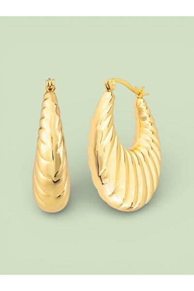 Atelier Sriza Bessie- Çelik Küpe- Gold