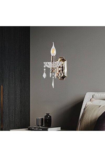 Hammer ابليك مودرن ذهبي + فضي E14*1 إمكانية التحكم في شدة الإضاءة