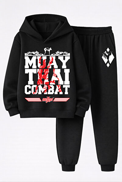 MAGORS Muay Thai Sports Printed 3-Ply Quality Sweatshirt and Trackpants Child...