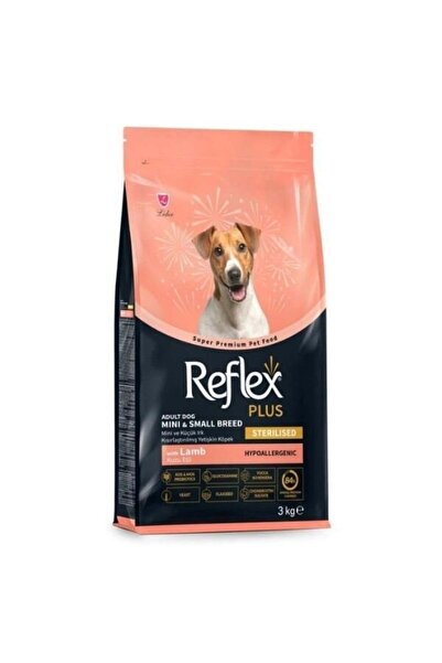 Reflex Plus Kuzu Etli Mini ve Küçük Irk Kısırlaştırılmış Yetişkin Köpek Mamas...
