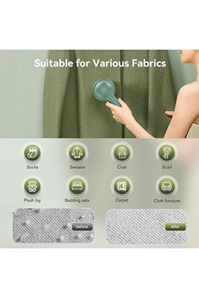 Generic ماكينة حلاقة قماش محمولة من تيب توب هوم