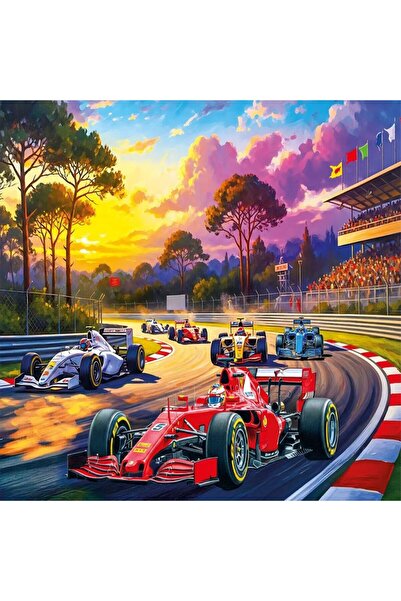 lowell home 31505 Formula Racing 100 Piece Puzzle