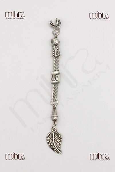 Mihra Takı Tasarım Single Rosary Tassel – Leaf Model - Suitable for Making Na...