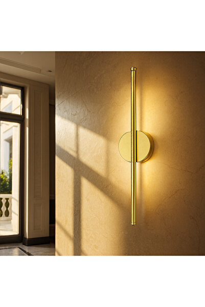 Hammer ابليك جداري مودرن ذهبي 3 إضاءات LED واط 5 مقاس 600 ملم فاخر