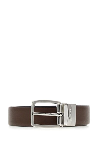 Guess Not Coordinated Men's Adjustable Double-Sided Leather Belt
