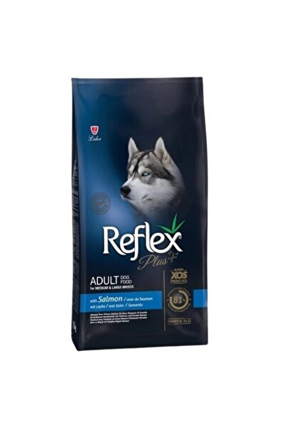 Reflex Plus Somonlu Orta ve Büyük Irk Yetişkin Köpek Maması 12 Kg