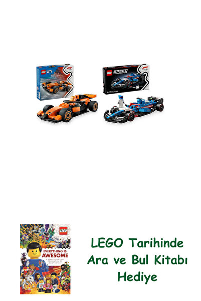 Bloomsbury Set de vehicule Lego 86 (60442 + 77246) + carte Lego Căută și găse...