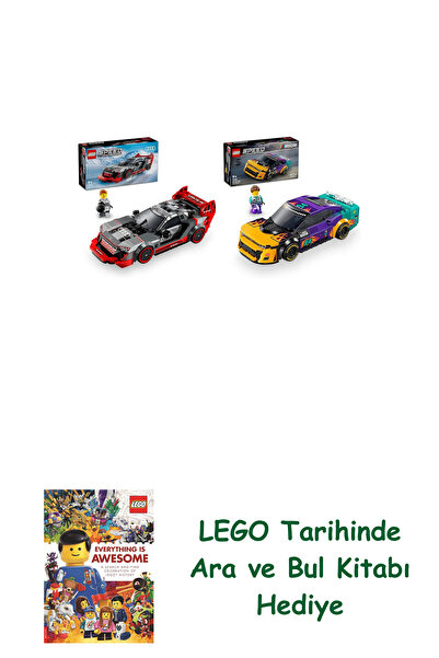 Bloomsbury Lego Vehicles Set 178 (76921 + 76935) + Lego Search and Find Book ...