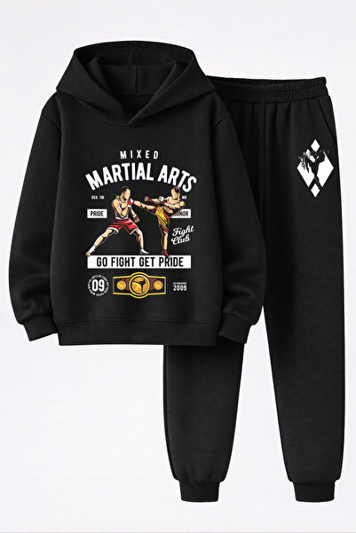 MAGORS Muay Thai Sports Printed 3-Ply Quality Sweatshirt and Trackpants Child...