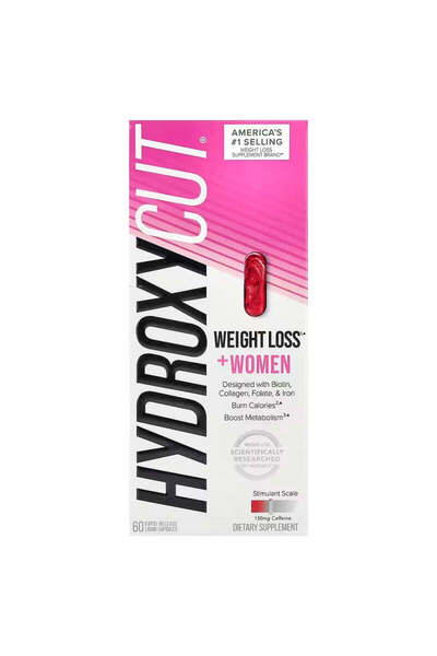 MUSCLETECH Hydroxycut Women Health 60 Rapid-Release Liquid Caps - Includes Bi...