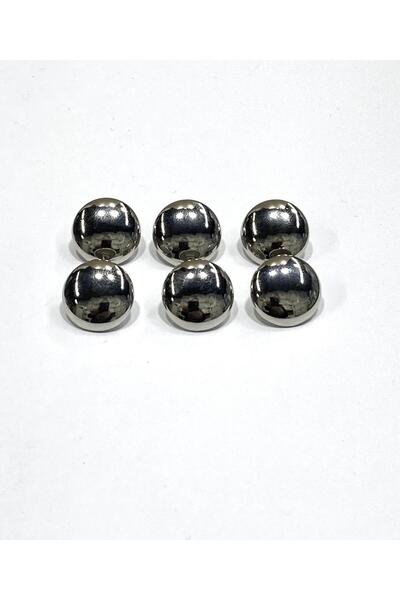 karantuhafiye Cardigan Vest Button Set / Special Plating / Set of 6 / Silver ...