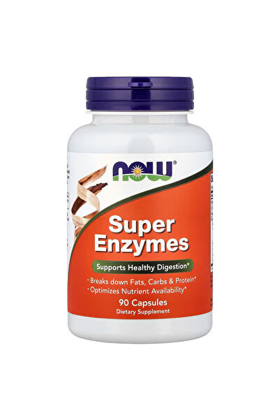 Now Foods Super Enzymes Digestive Enzymes Gut Health Bromelain , Papain , Bet...
