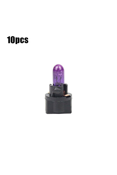 Choice4 purple 10pcs 1/5/10Pcs T5 LED Car Light Automobiles Light-emitting Di...
